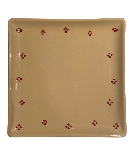 Flate plate cram with red points