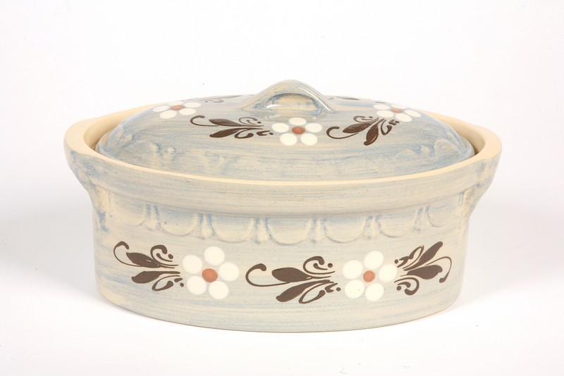 Terrine bleu clair 31 cm N�4