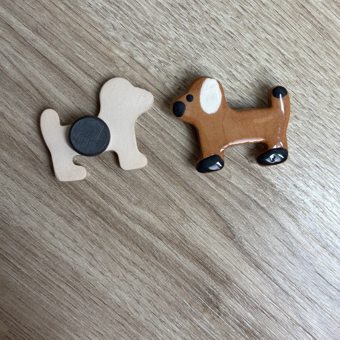 magnets beagle caramel