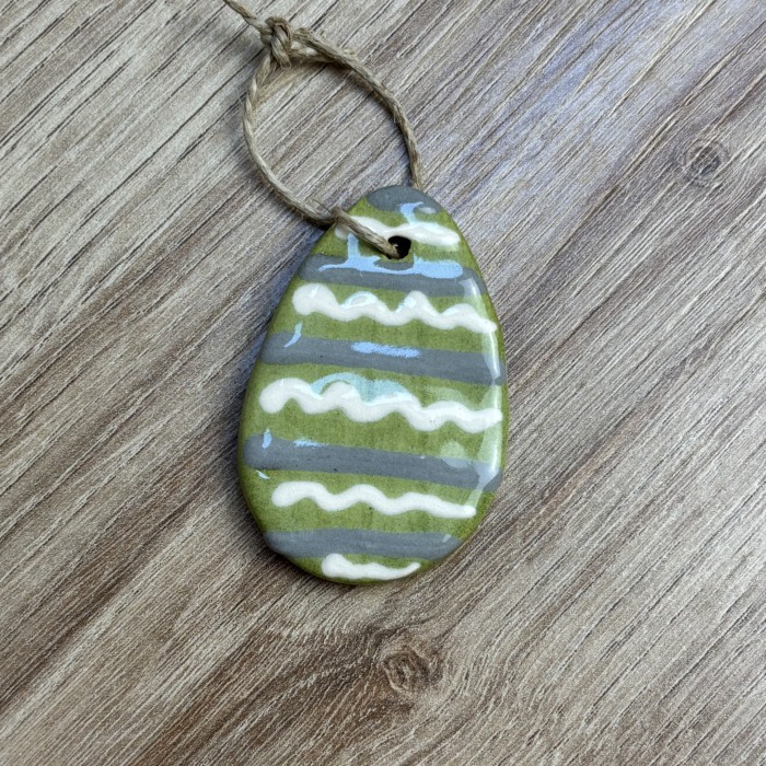Oeuf de Pâques vert
