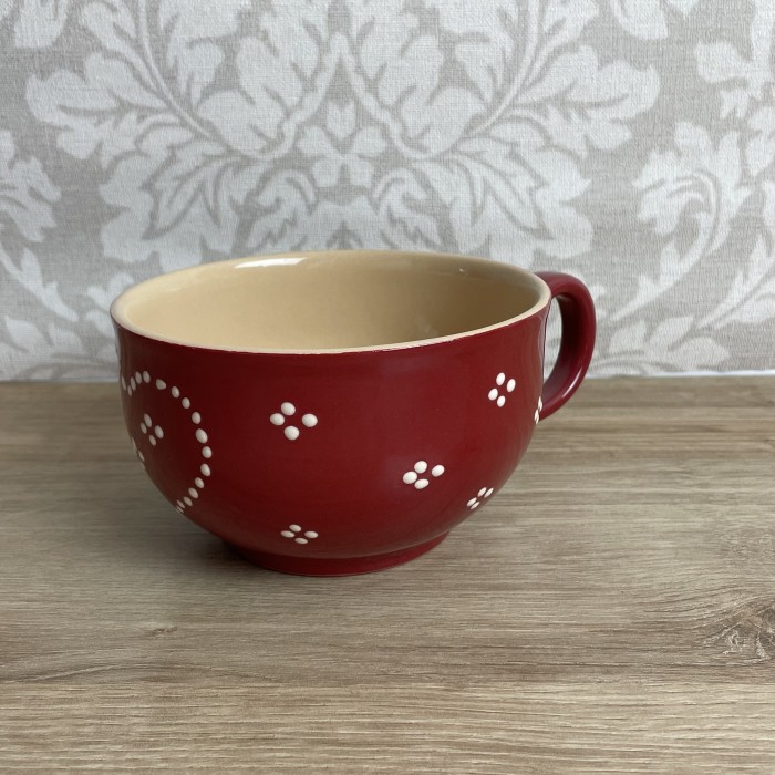 Tasse rouge coeur