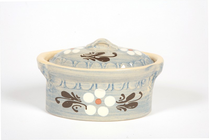 Terrine bleu clair 22cm N°7