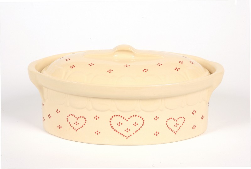 Terrine à Beackeoffe cream with heart 41cm  N°1